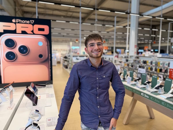 Yvan, vendeur multimédia Boulanger Compiègne