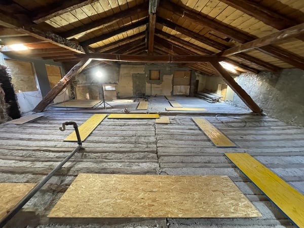 Démolition à Chamoson, fin de chantier