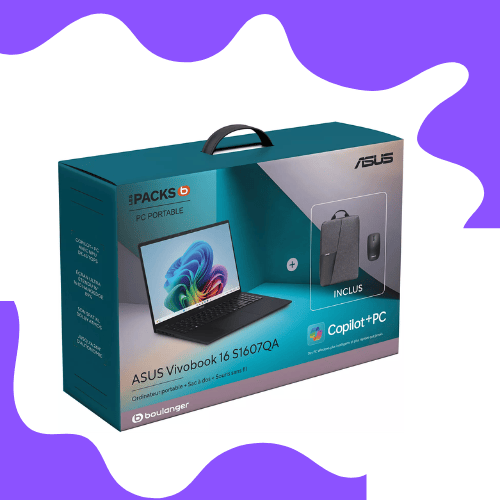 Ordinateur portable ASUS au sein de votre boulanger tourcoing