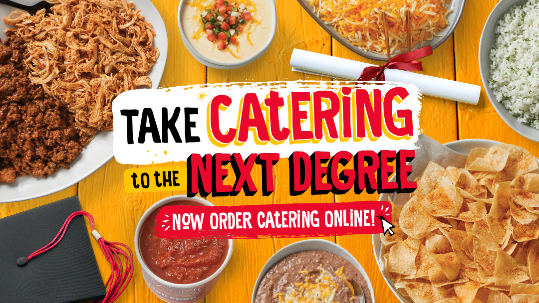 Take catering to the next degree and order Fuzzy's for your graduation party and other events! Now order catering online!