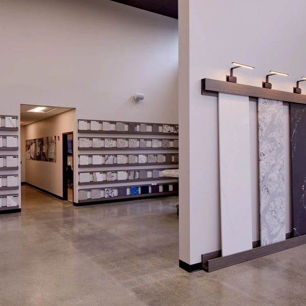 Cambria Showroom - Boston design displays