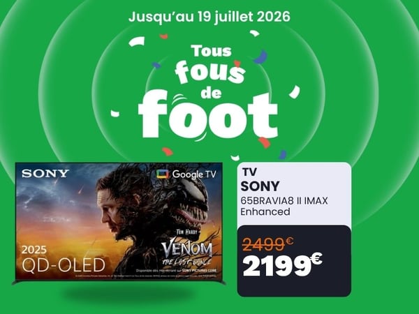 TV OLED SONY 65BRAVIA8 II IMAX Enhanced (164cm)