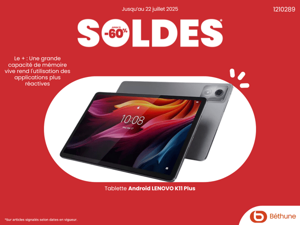 Soldes Boulanger Béthune