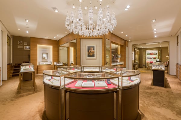 Cartier fine jewelry watches accessories at 13 avenue Monterey