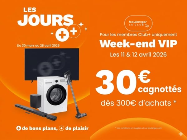 CATALOGUE JOURS +++  - Découvrez nos offres en Multimédia & Electroménager - Bénéficiez d'un 4X sans Frais jusqu'au 6 avril