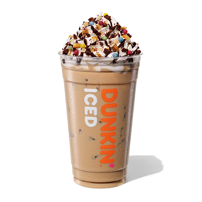 Candy Bar Iced Signature Latte