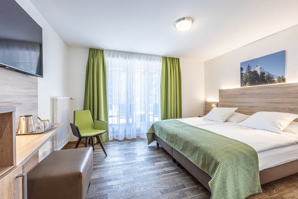 Doppelzimmer mit Bergblick Hotel Bristol Zermatt