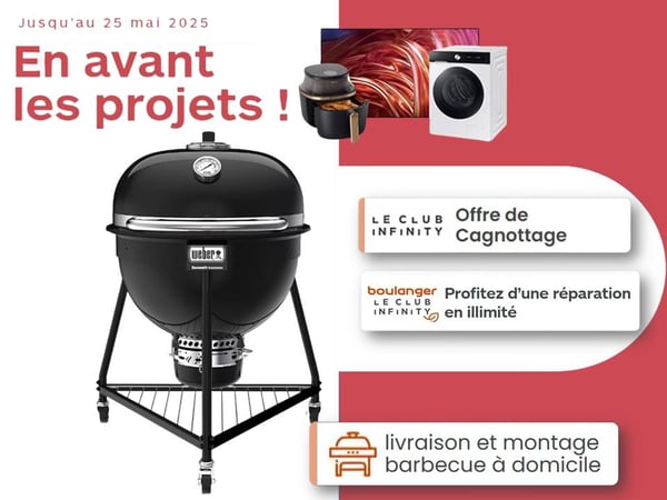 En avant les projets pour l'été avec les barbecues chez Boulanger Bordeaux Mérignac
