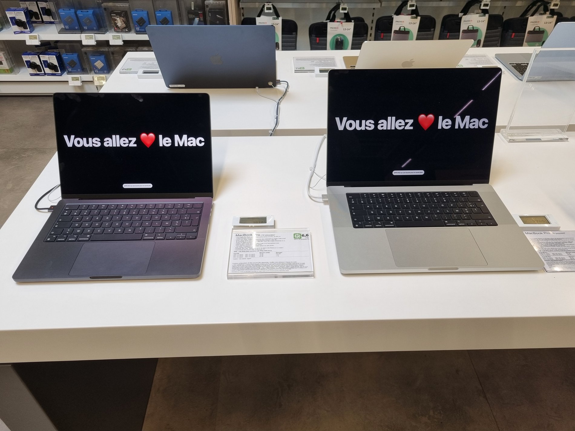 Macbook chez Boulanger Vitrolles proche de Salon, Velaux, Marignane et Rognac