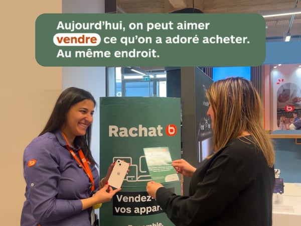 Chez Boulanger on rachète vos anciens appareils. 📱♻️