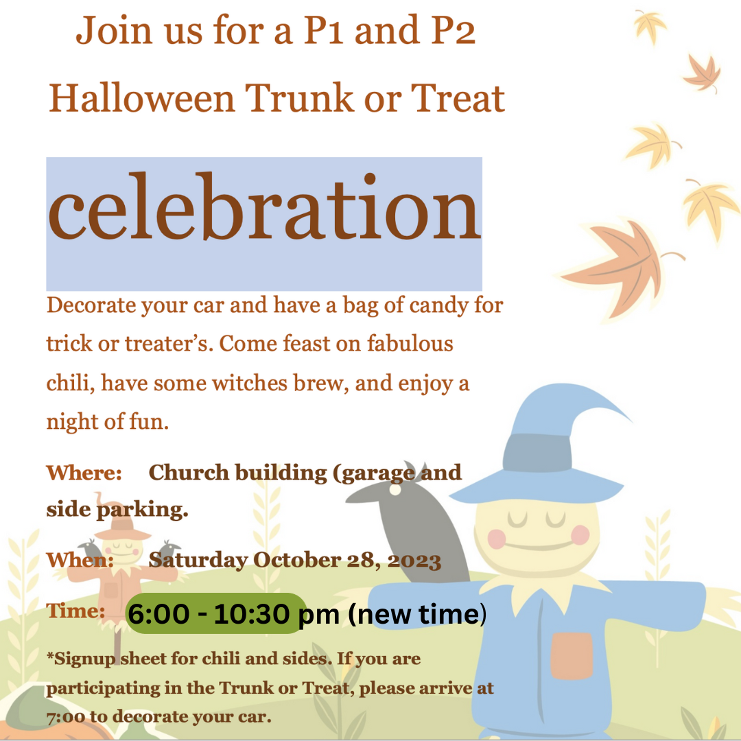 Halloween Trunk or Treat - The Church of Jesus Christ of Latter-day Saints