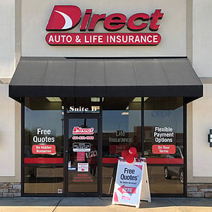 Direct Auto Insurance storefront located at  1040 Highway 49 South, Richland