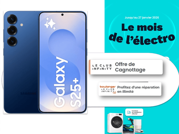 Vous recherchez un Samsung S25 à Niort? Venez profiter des offres pour acquérir la gamme Samsung S25 à Boulanger Niort