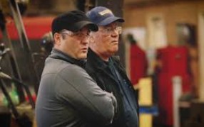 Sam with his father Curt.