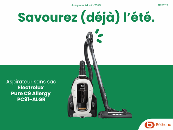 Aspirateur sans sac ELECTROLUX Pure C9 Allergy PC91-ALGR