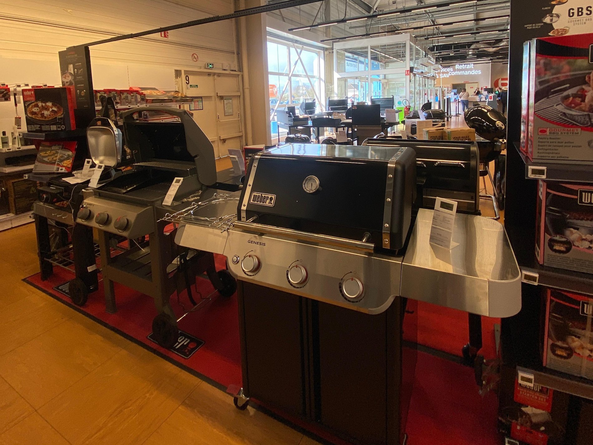 Barbecues - Planchas - Weber - Boulanger Troyes-Saint Parres Aux Tertres