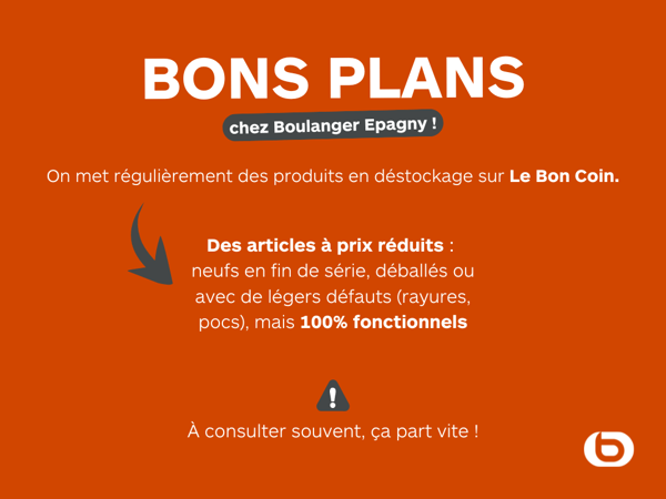 Produits en déstockage     Boulanger Epagny