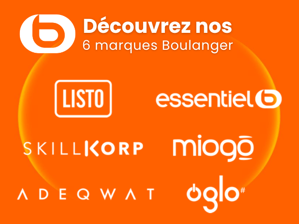 Les 6 marques Boulanger