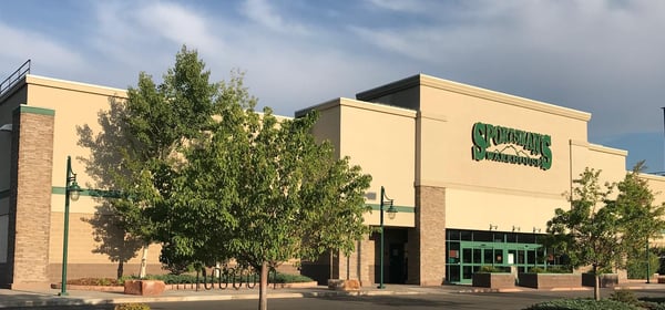 The front entrance of Sportsman's Warehouse in Missoula