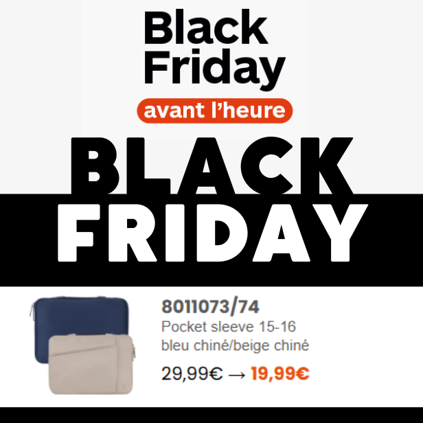 Black Friday : Pocket Sleeve 15-16