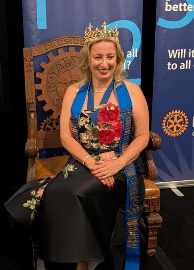 Seyda Calderwood - President of the Rotary Club of Chicago