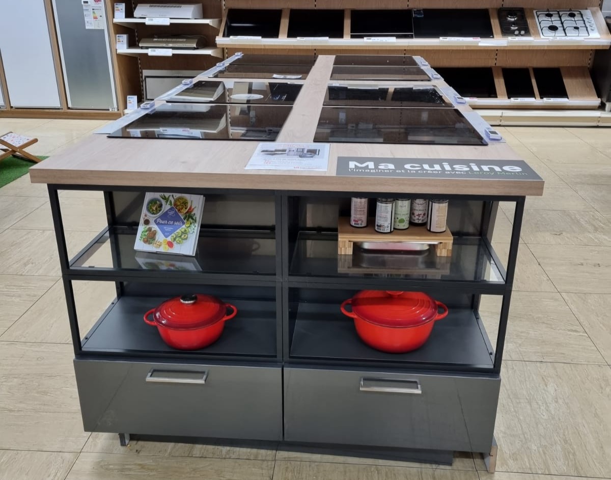Espace cuisine du magasin Boulanger Toulouse Saint-Orens de Gameville spécialisé dans l'électroménager et le multimédia