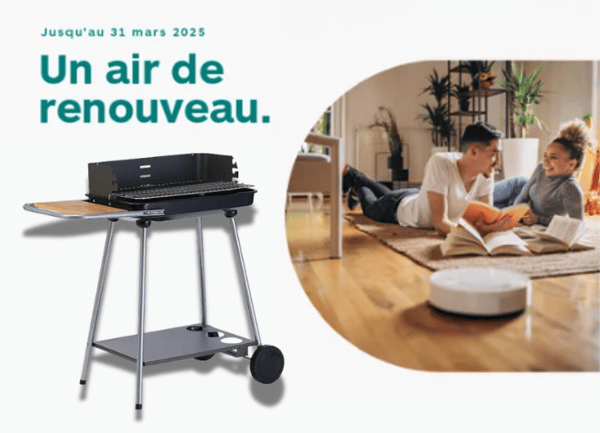 Pour profitez des beaux jours qui arrivent, découvrez le Barbecue charbon ESSENTIELB EBCA3 !