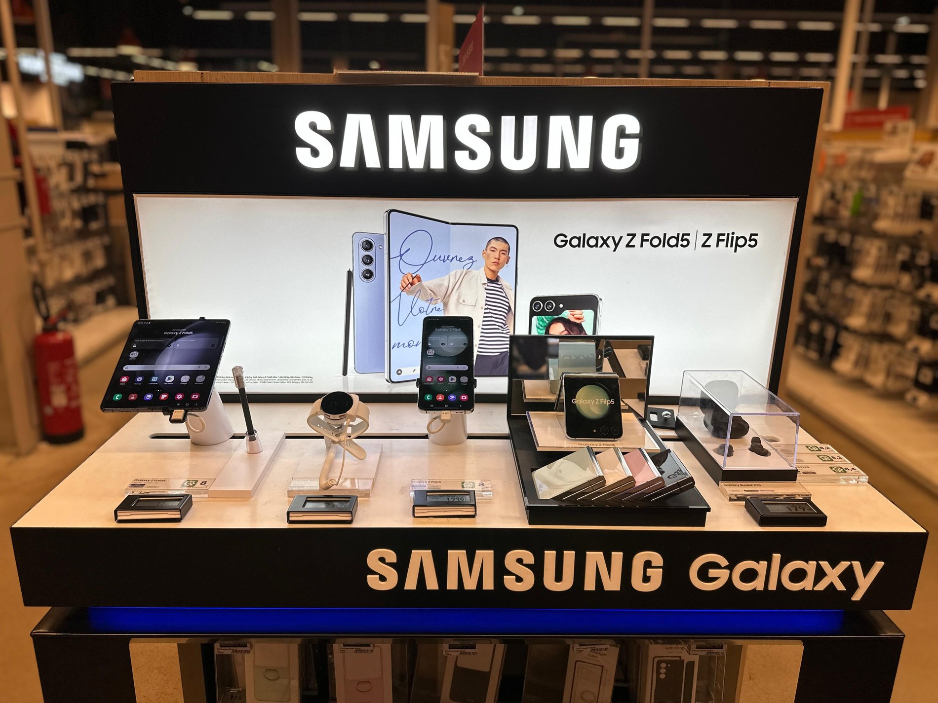 galaxy zfold 5 galaxy zflip 5 boulanger wittenheim mulhouse