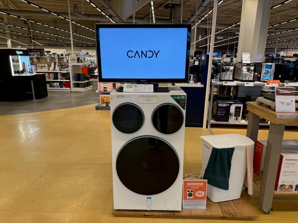 Candy, La machine qui attire tous les regards 👀✨Disponible chez Boulanger Orgeval 😄🛍️