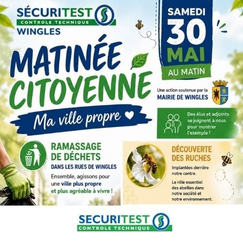 🌍💚 Matinée citoyenne à Wingles : mobilisons-nous pour notre environnement !