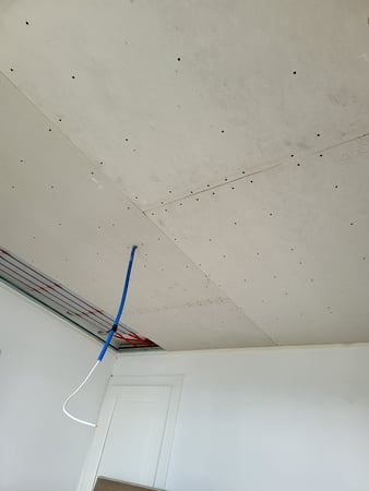 Plafond chauffant - après