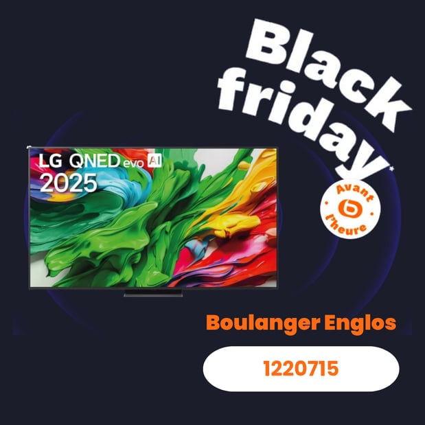 TV Mini Led LG 65QNED86A 2025 (164cm) en promo dans votre boulanger englos