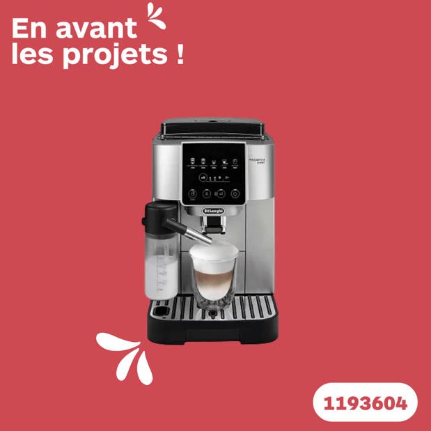 Expresso Broyeur DELONGHI Magnifica start FEB22.82.SB en promotion dans votre magasin Boulanger Lille Esquermoise