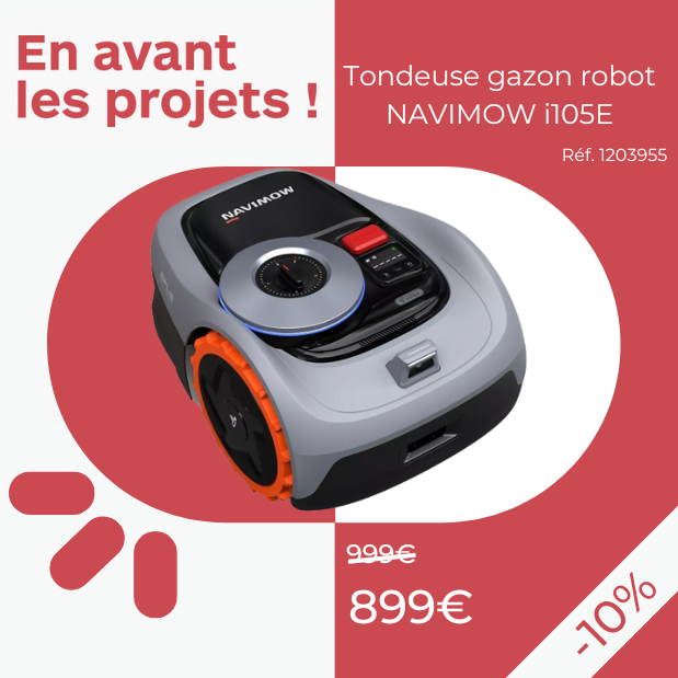 Tondeuse gazon robot NAVIMOW i105E