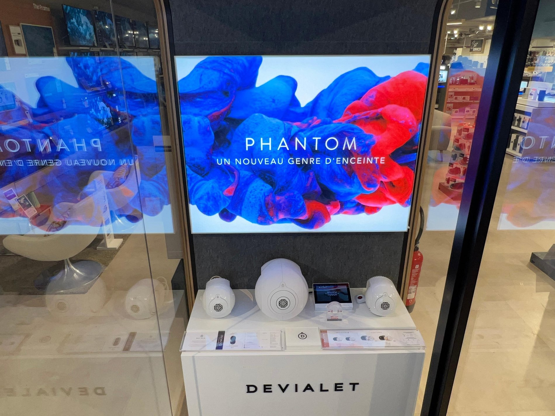 devialet enceinte à boulanger paris beaugrenelle