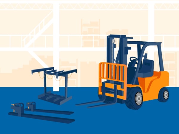 12 Forklift Attachments and Their Uses