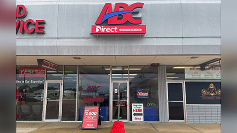 Direct Auto Insurance storefront located at  3124A Louisville Ave, Monroe