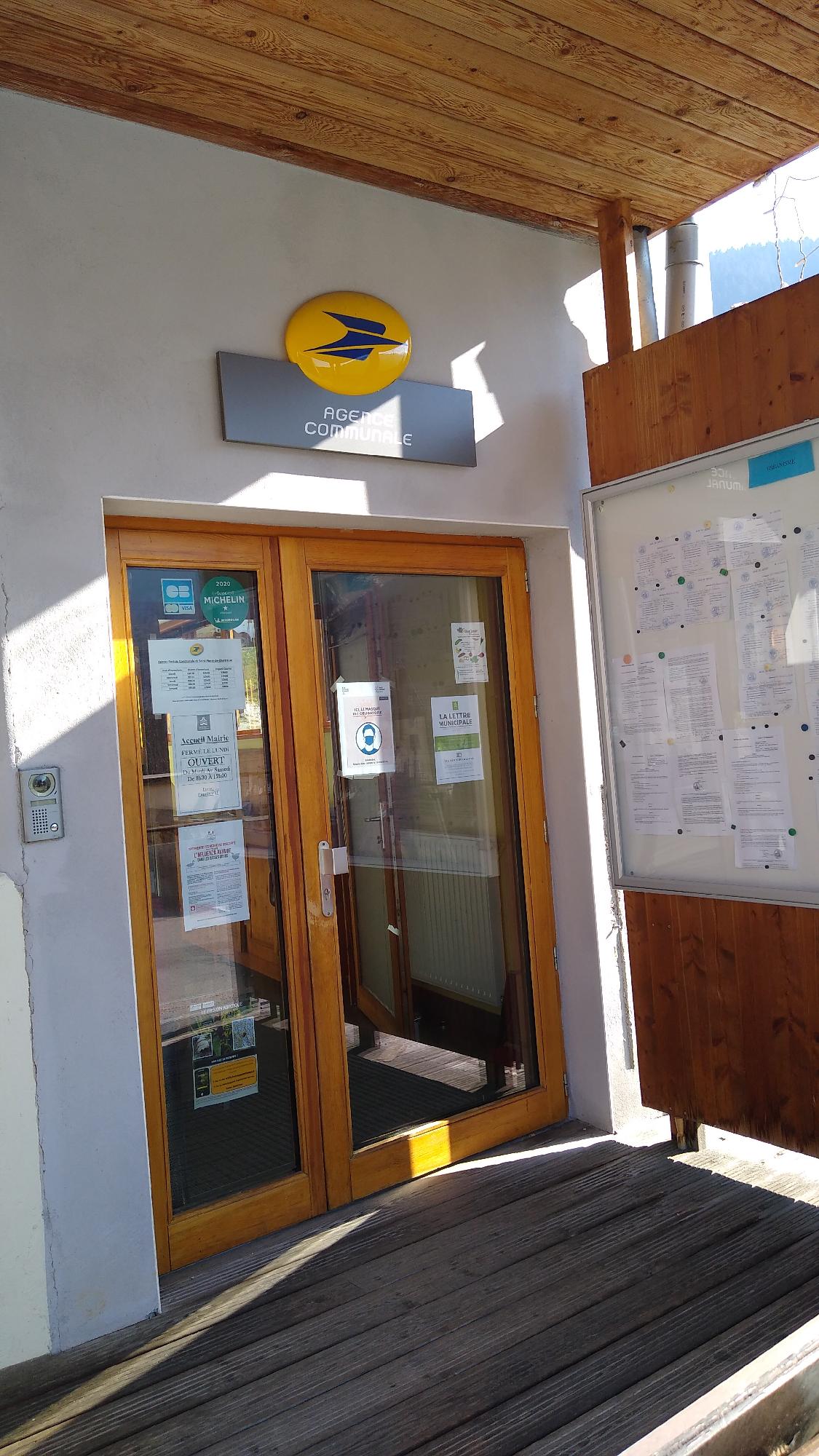 La Poste Agence Communale ST PIERRE DE CHARTREUSE Mairie (38380) La Poste