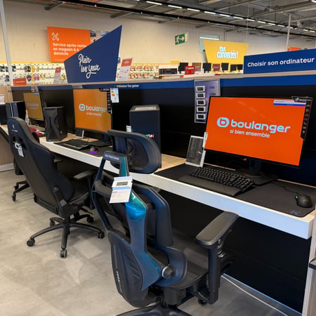 Univers Gaming dans votre Magasin Boulanger Reims Cormontreuil.