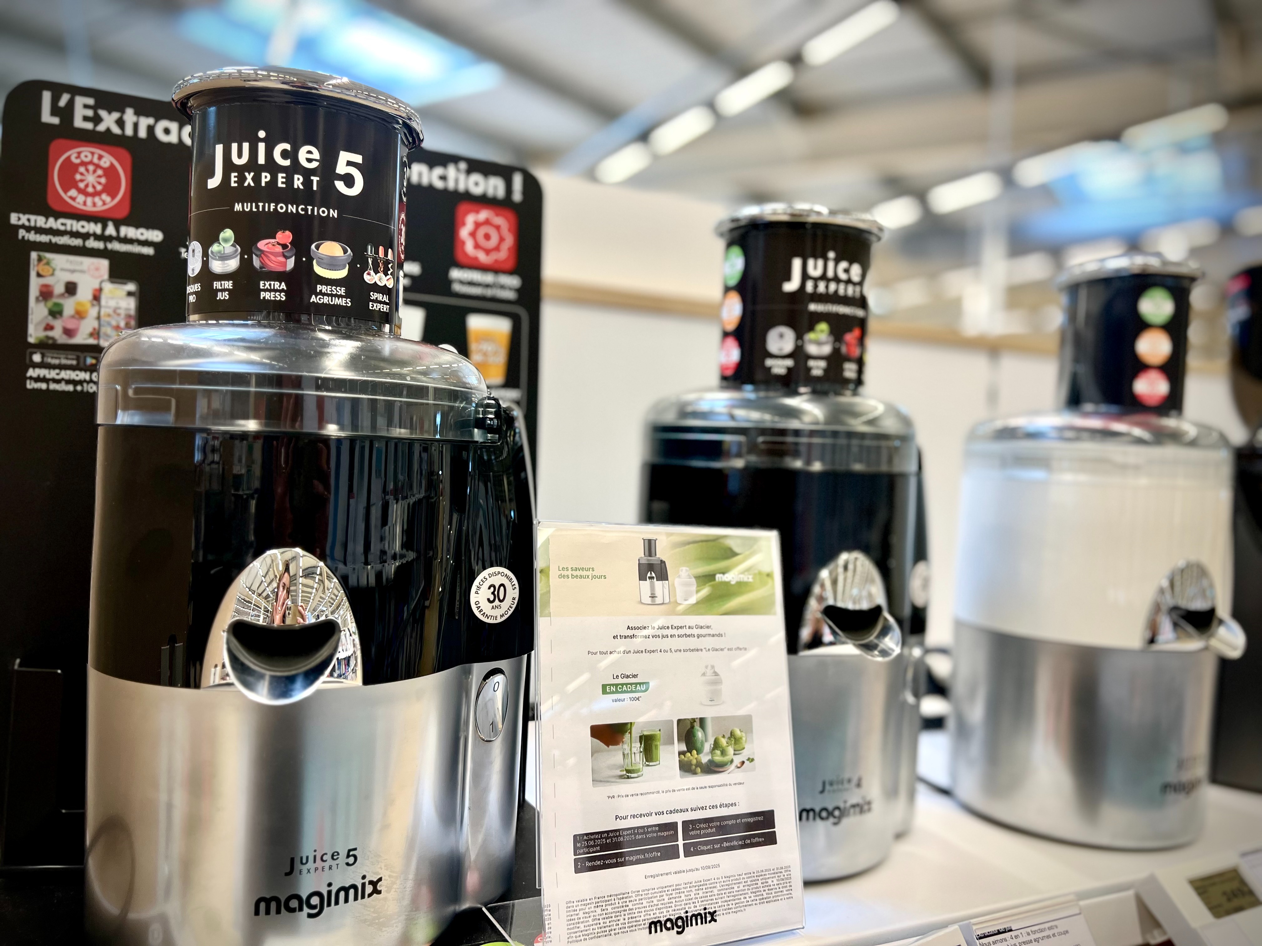 Extracteur de jus Magimix - Boulanger Valenciennes Petite-Forêt