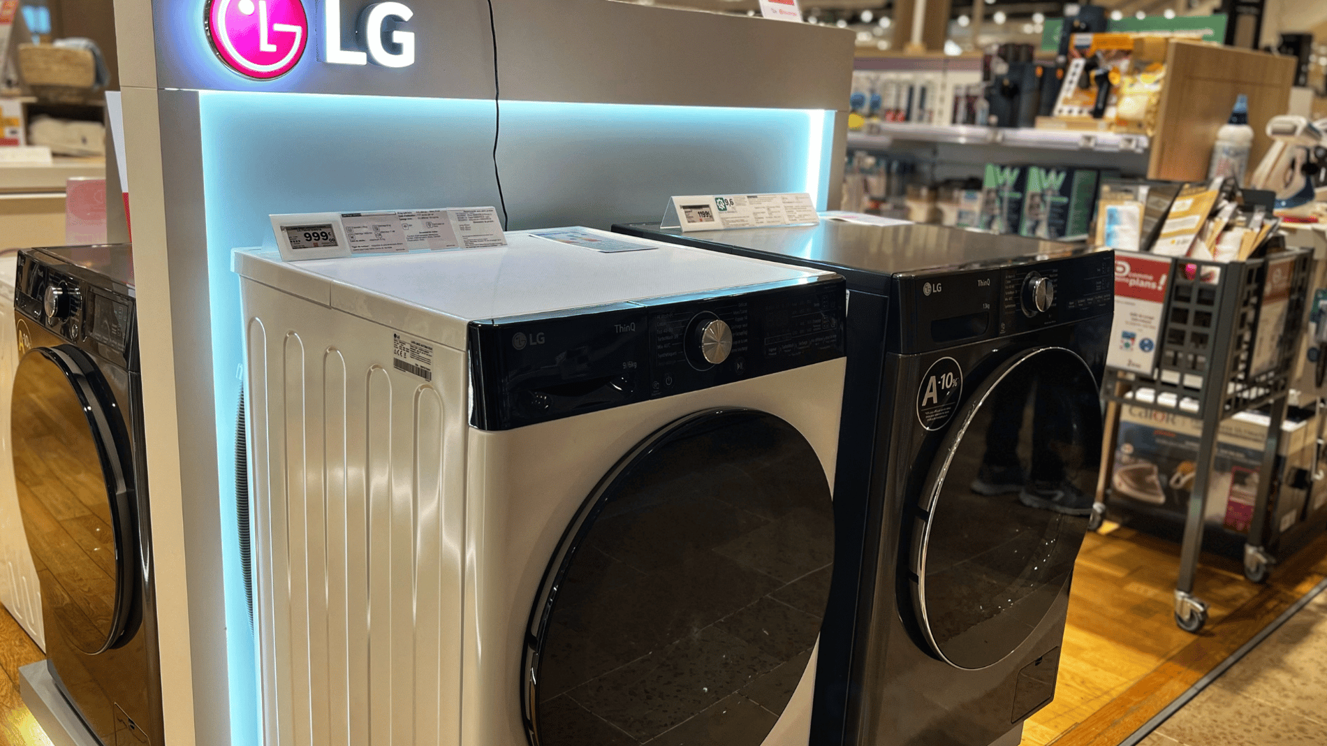 MACHINE A LAVER LG FAIBLE CONSOMMATION BOULANGER NICE CAP 3000