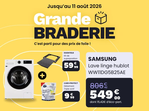 SAMSUNG Lave linge hublot WW11DG5B25AE | Boulanger Toulouse - Colomiers | Lave Linge Samsung | Grande Braderie | Lave Linge Hublot | Buanderie Maison | Électroménager Colomiers | Soin du Linge | Promo Lave Linge | Service Après Vente Boulanger