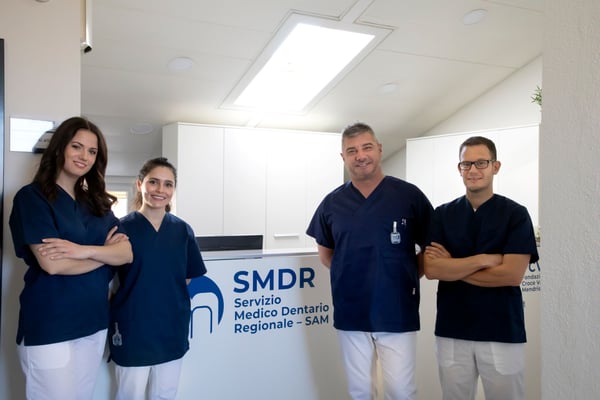 da sin.: Dr.ssa Nogic; Dr.ssa Bruno  -  Dr. Savioli; Dr. Musati