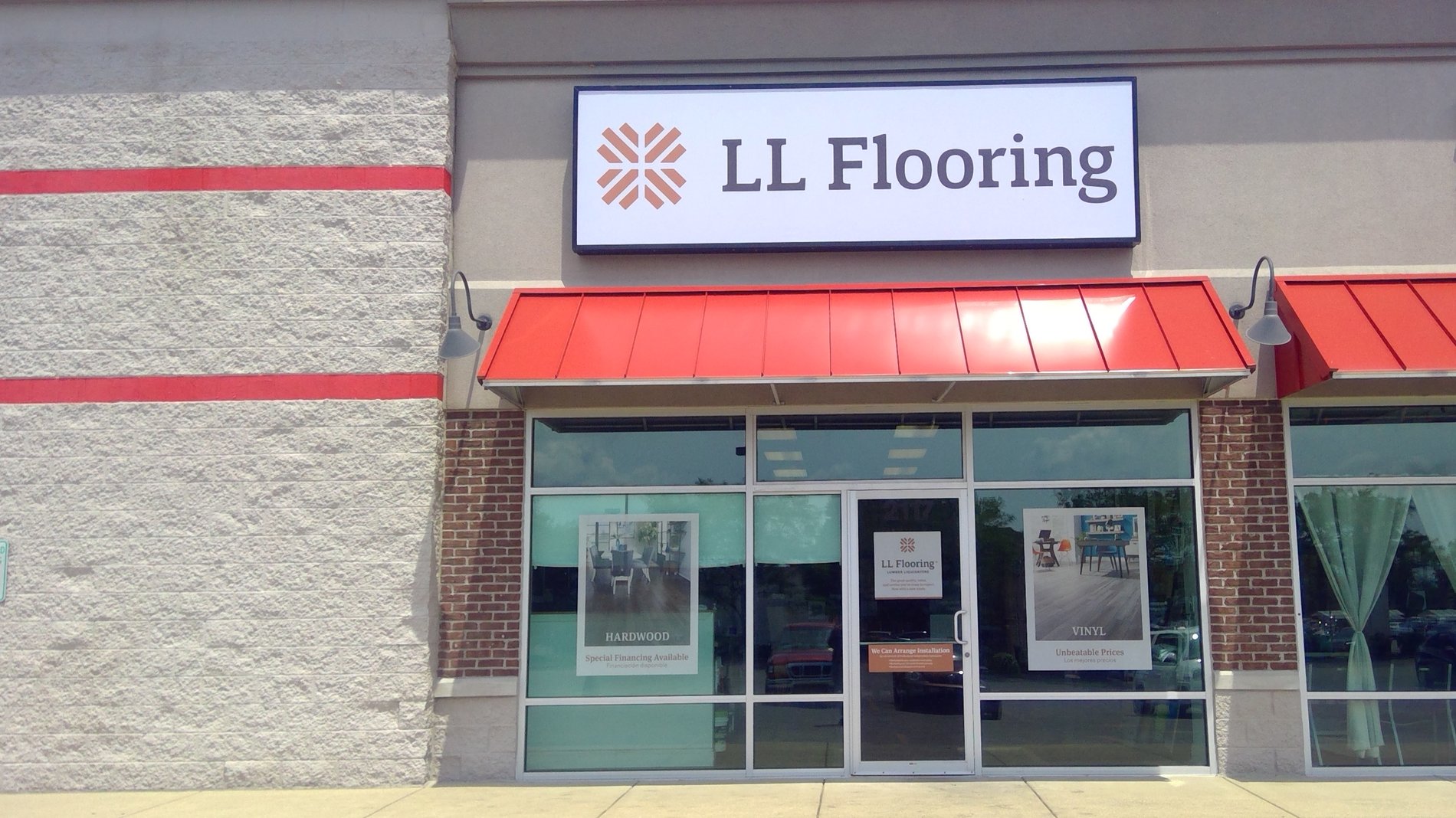 LL Flooring #1244 Greenwood | 2117 Independence Drive | Storefront