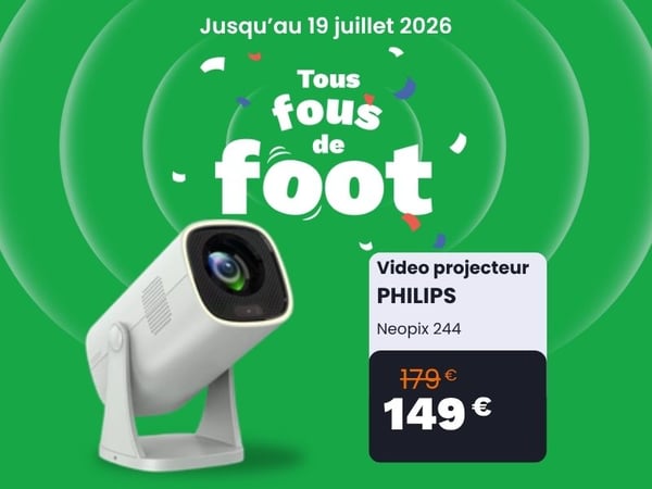 Vidéoprojecteur home cinéma PHILIPS Neopix 244
