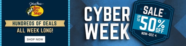 Cyber Week Sale at Bass Pro Shops