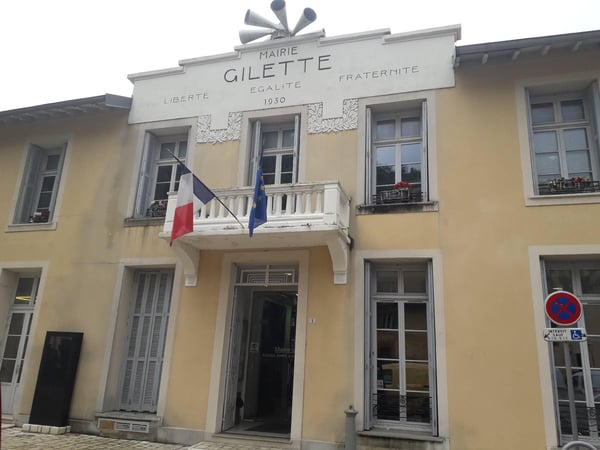 Photo du point La Poste Agence Communale GILETTE Mairie