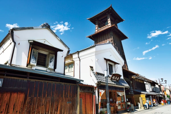 川越のシンボル「時の鐘」