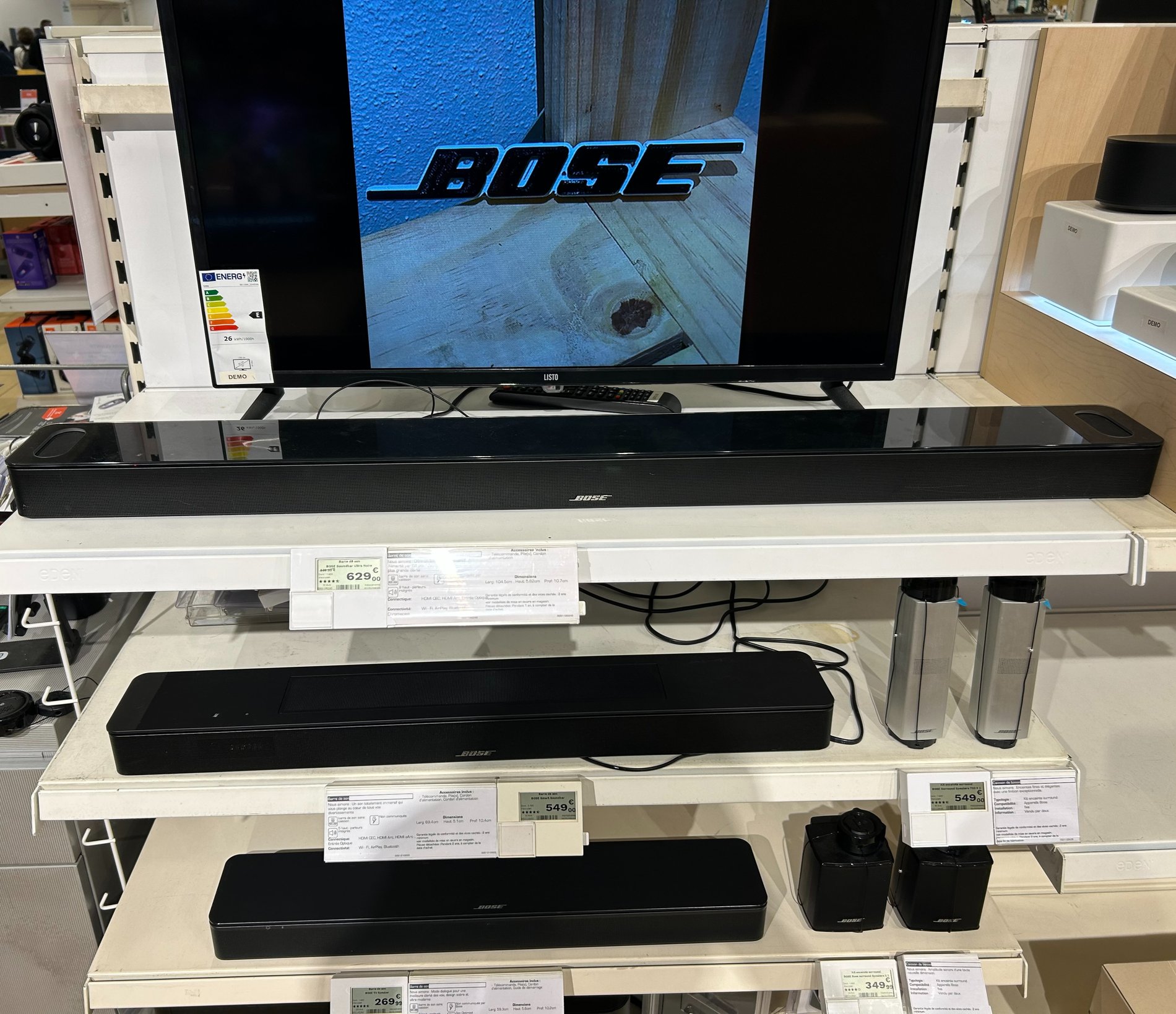 Barre de son Bose