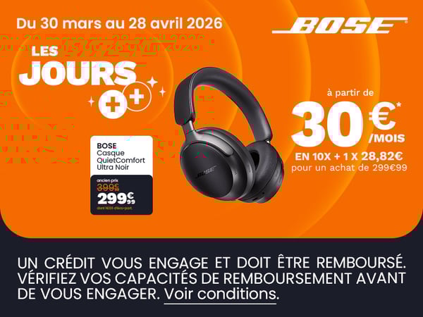 🎧 BOMBE SONORE à Chambray : Le Bose QuietComfort Ultra à -100€ pour les Jours ++ ! 🤫